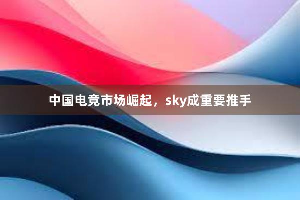 中国电竞市场崛起，sky成重要推手