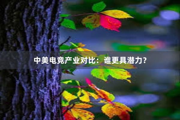 中美电竞产业对比：谁更具潜力？