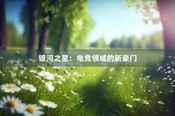 银河之星：电竞领域的新豪门